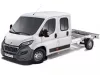 PEUGEOT BOXER DUPLAKABINOS  AUTO GUMMIMATTEN (2014-2022)