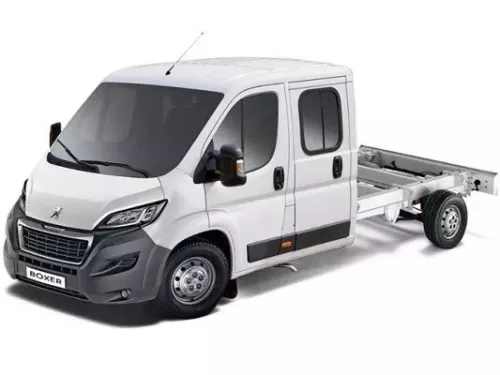 PEUGEOT BOXER DUPLAKABINOS  AUTO GUMMIMATTEN (2014-2022)
