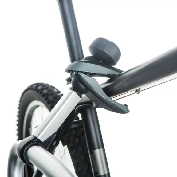 Yakima JustClick 3 kerékpártartó, kerékpárszállító vonóhorogra adapterrel - 3+1db kerékpár