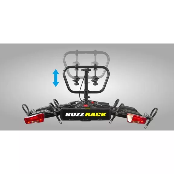 BuzzRack Scorpion Pro 2 kerékpártartó, kerékpárszállító vonóhorgra - 2db kerékpár