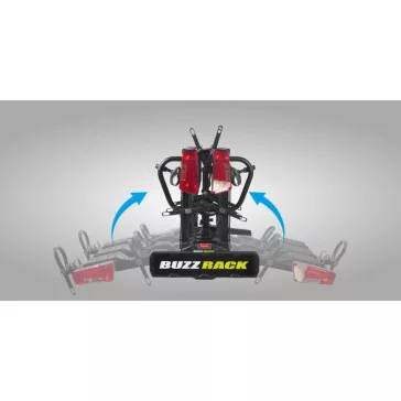   BuzzRack Scorpion Pro 3 kerékpártartó, kerékpárszállító vonóhorgra - 3db kerékpár