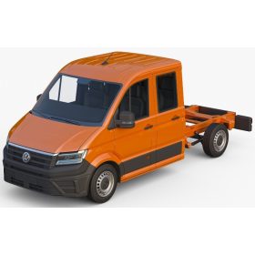 VW CRAFTER DOPPELKABINE AUTO GUMMIMATTEN (2017-)