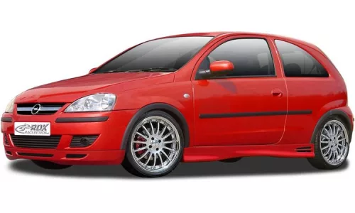 OPEL CORSA C (hatchback, 3 ajtós) AJTÓVÉDŐ DÍSZLÉC (2000-2006)