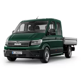 MAN TGE DOPPELKABINE REZAW-PLAST GUMMI FUẞMATTEN (2017-)