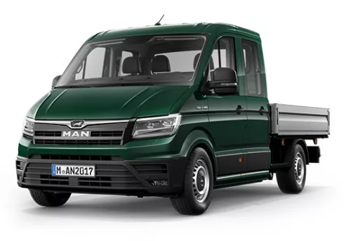 MAN TGE DOPPELKABINE REZAW-PLAST GUMMI FUẞMATTEN (2017-)