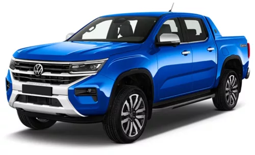 VW AMAROK II. REZAW-PLAST GUMMI FUẞMATTEN (2022-)